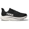 HOKA Clifton 10 Широкие Черные Белые Женские Кроссовки 1162050-BWHT