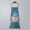 Women's Waterproof & Oilproof Korean-Style Cooking Apron - Fashionable, Wipeable Smock for Kitchens