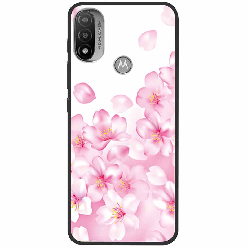 Чехол для Moto E20 E40 Силиконовый Лев Волк Мягкий Черный Coque Чехлы для Motorola Moto E40 E 20 Para TPU Чехол для MotoE40 Мультяшный