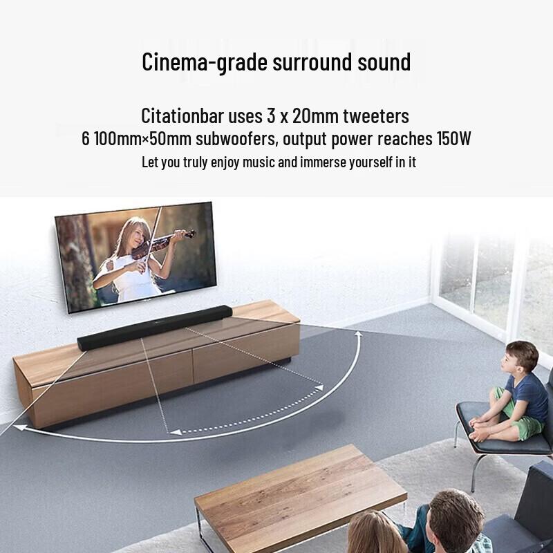 JBL Citation 700 Wireless Soundbar CN plug (adapter included)