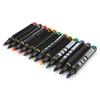 12Pcs Whiteboard Pen Multifunctional Colorful Fast Drying Painting Marker for Graffiti Writing
