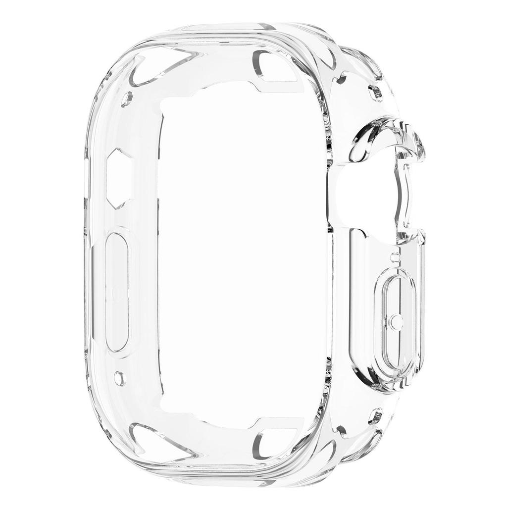 Чехол для Apple Watch Ultra/8/7/6/SE/5/4/3/2 42 мм 38 мм, мягкий чехол из ТПУ для защиты экрана для IWatch 4 44 мм 40 мм 49 мм