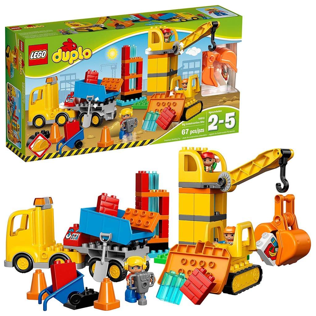 LEGO DUPLO Town Site and Working 10813 DUPLO® "Construction Vehicles"