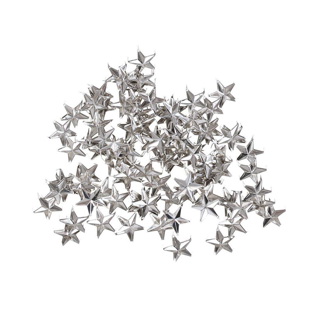 Metal Releasable for Hat,Bag,Clothes Quality Star Rivets DIY Studs Garment Supplies Sewing Decor