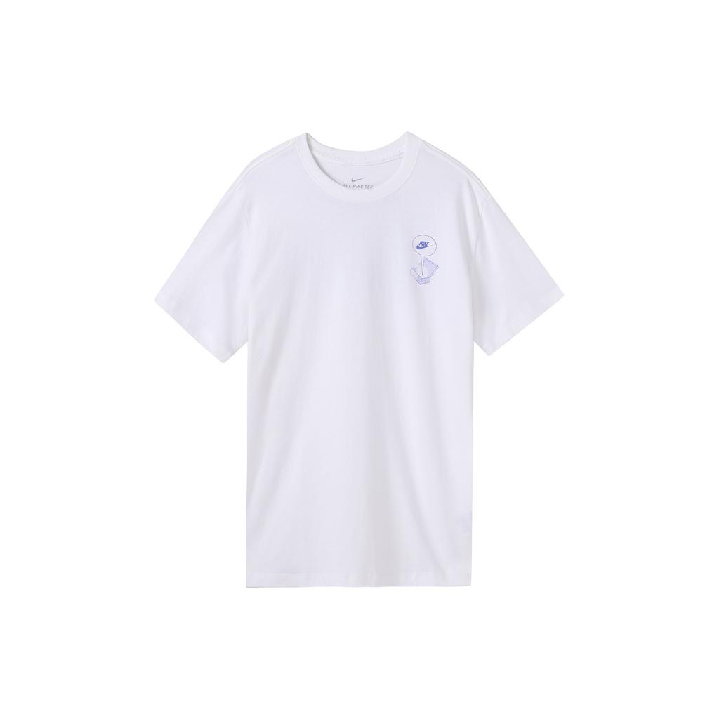 Nike Shoebox Print Short-Sleeve T-Shirt Men Tops White CT6869-100
