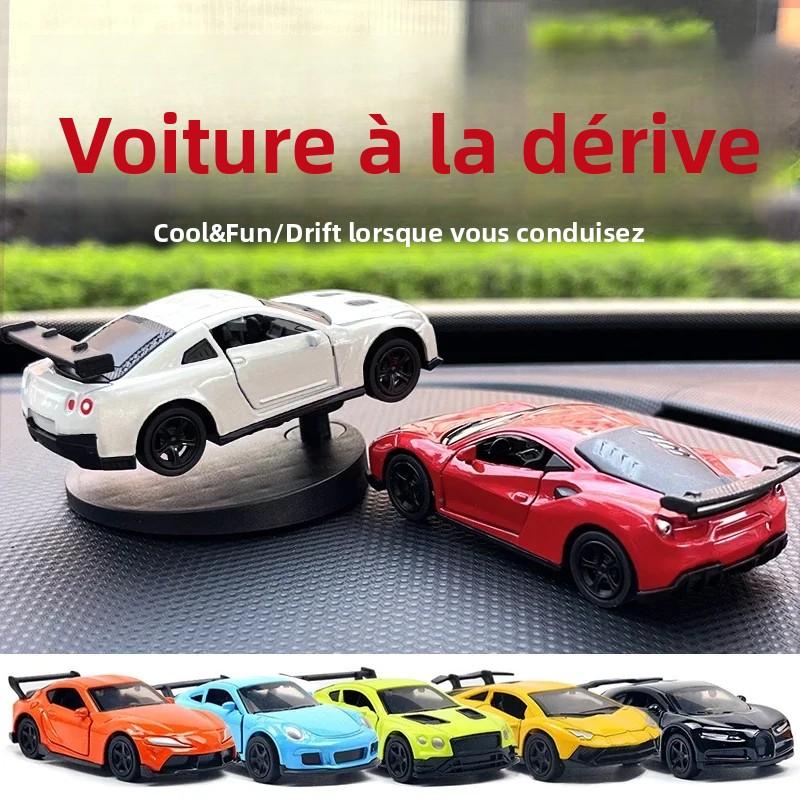 Sports Car Drift Rotating Center Console Decoration Auto Dashboard Turning Racing Model Car Individuality Decor