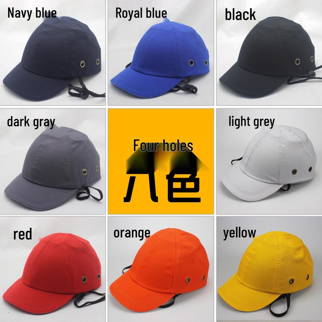 Дышащая Легкая Ударопрочная Защитная Каска с Возможностью Вышивки