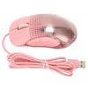 Проводные USB игровые мыши ослепительные девушки симпатичные розовые механическая компьютерная мышь для домашнего офиса