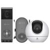 Комплект дверного звонка EZVIZ EP3X и PTZ-камеры C6c-5MP (Китайская версия)
