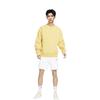 Nike Мужская флисовая толстовка с круглым вырезом Solo Swoosh Желтая DX1362-700