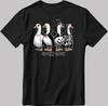 Spooky Goose Halloween Spooky Funny S. Sleeve Men's / Women's T Shirt V072