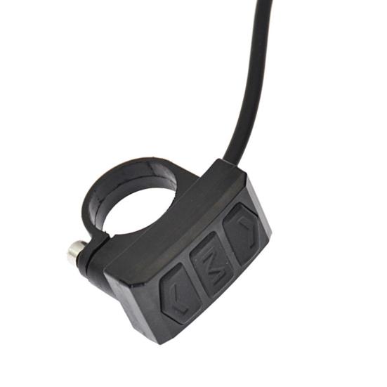 ABS Bike Speed Panel Wear Resistant Compact LCD Display E-Bike Control Panel for Scooter