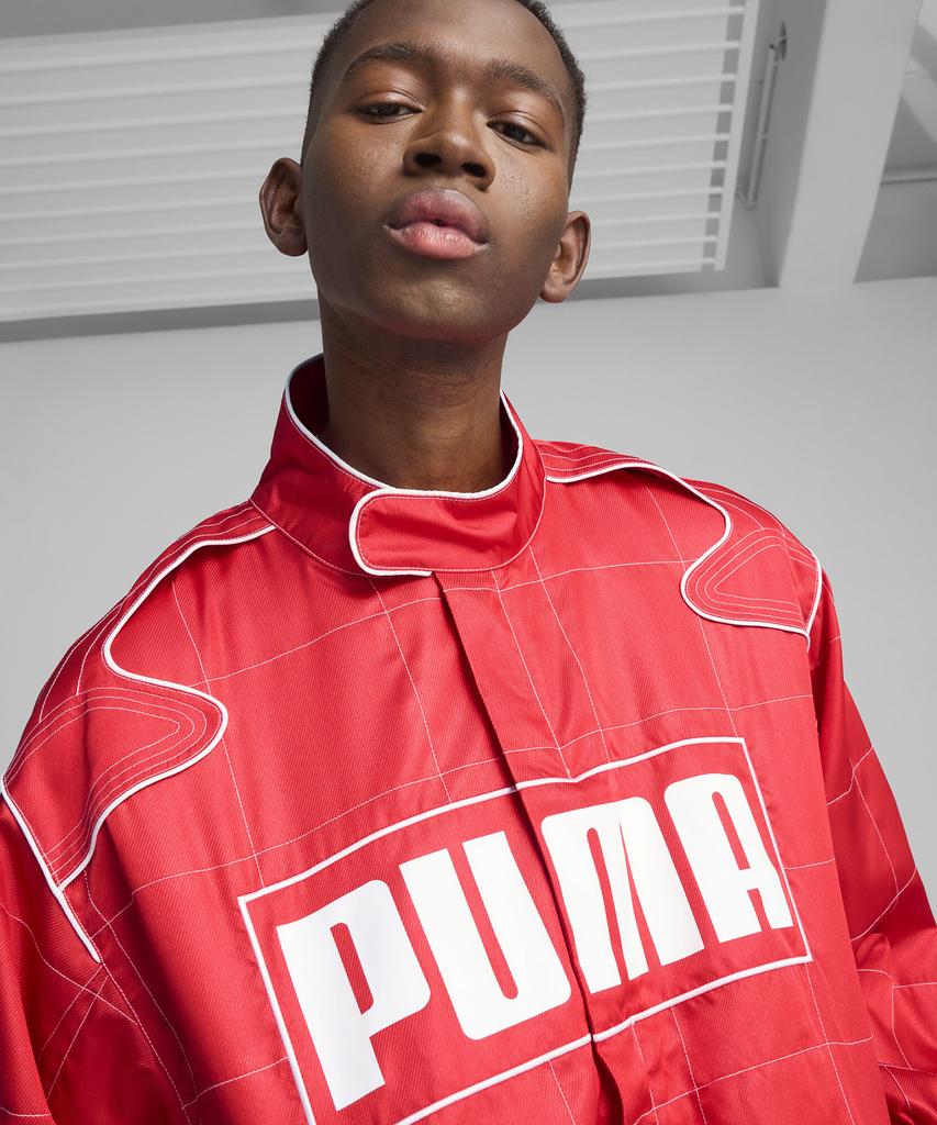 Puma Архивы Сезонная Свободная Куртка-Рейсер - Красный / 629914-11