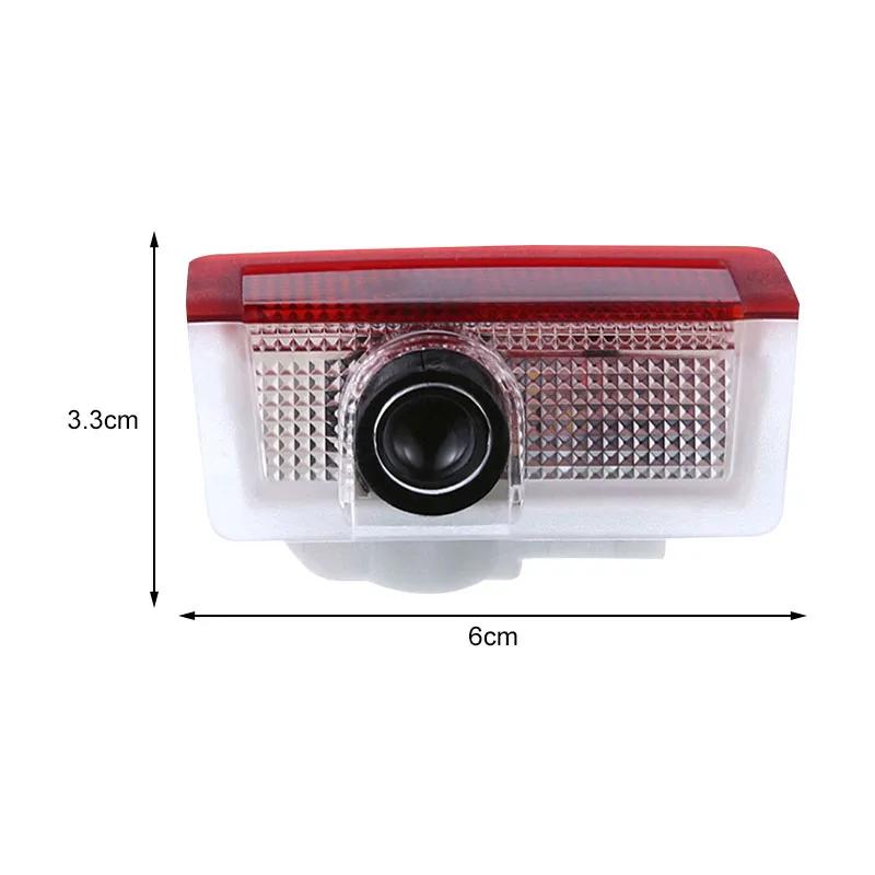 2PCS Car Door LED Welcome Light Auto Laser Projector Lamp Decor Accessories for Mercedes Benz AMG W204 W212 W211 W124 W210 W203 KUVWX1