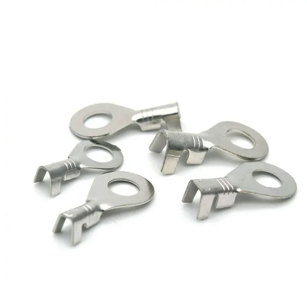 100 шт. M3/M4/M5/M6/M8 DJ431 Клеммная колодка Лужение Неизолированный Набор Ассорти Обжимная Клемма