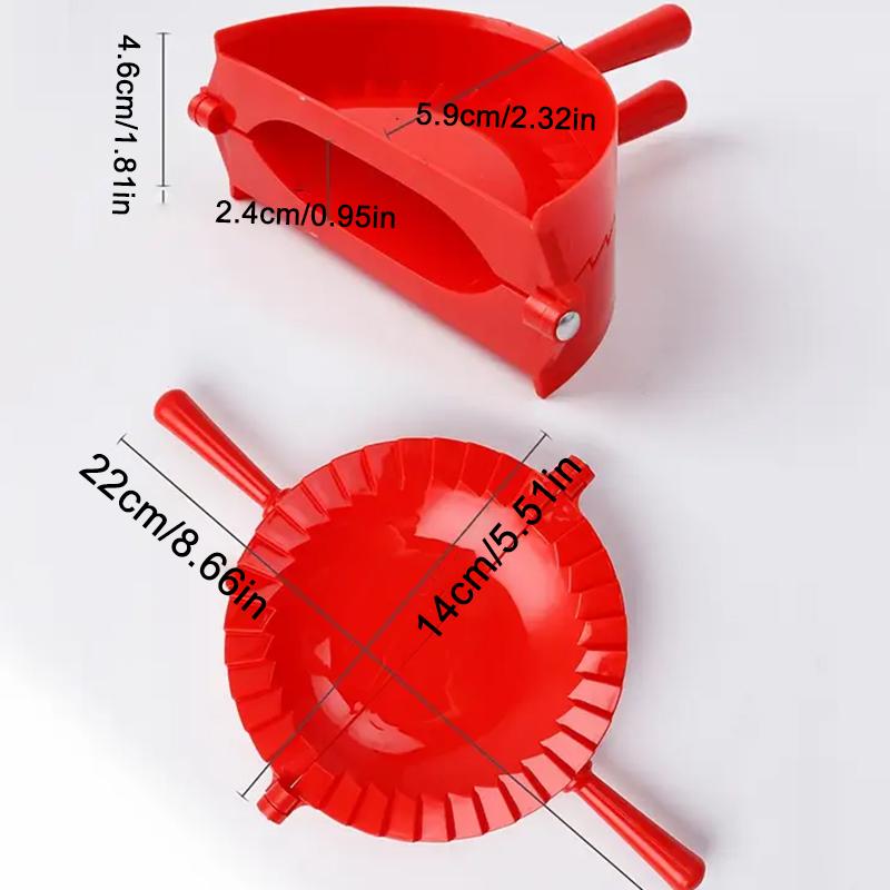 1/2 шт. Большая форма для лепки пельменей Пластиковая ручная пресс-форма для теста Зажим для пельменей DIY Форма для эмпанадас Пирогов Кухонные инструменты для выпечки