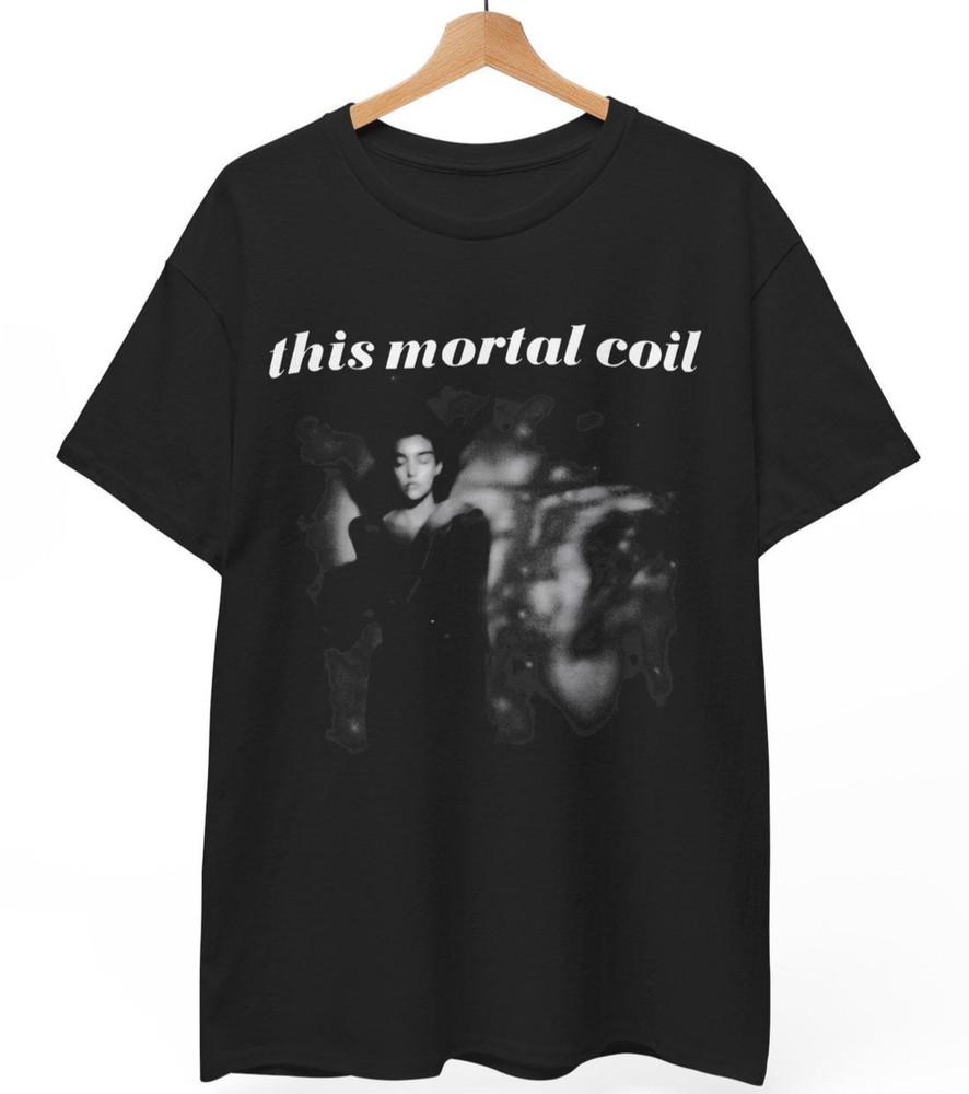 Футболка This Mortal Coil: Готик Пост-Панк 4AD Коллектив Футболка с Логотипом Группы UNISEX S-5XL Унисекс Футболка