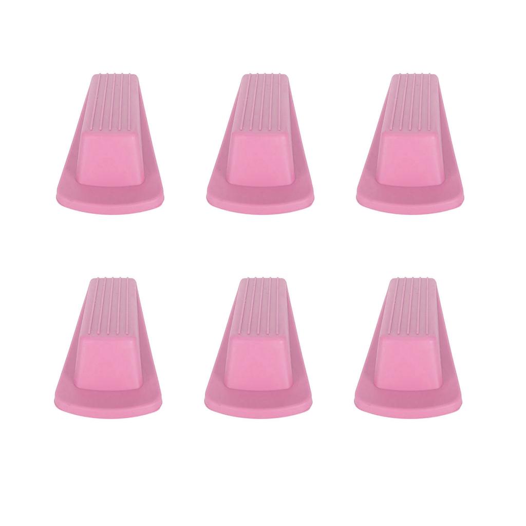 6 шт. дверных стопоров, толстые, гибкие, штабелируемые, прочные, TPR, антидеформационные дверные клинья для 1,2 дюйма