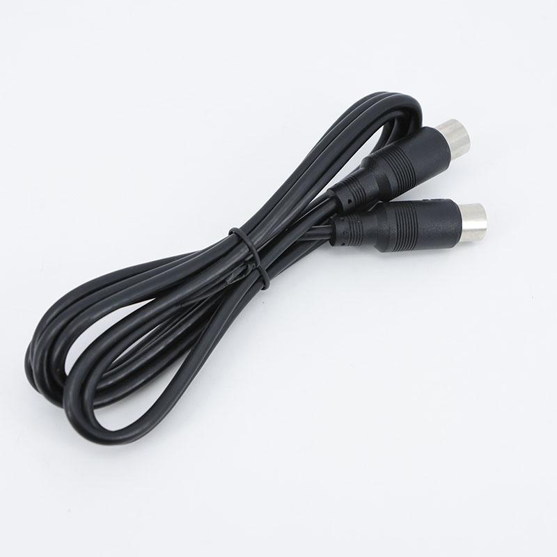 Кабель DIN 5PIN папа-папа 0,5 м-2 м MIDI 5-контактный штекер DIN к 5-контактному DIN аудио удлинительный кабель штекерный разъем din-5pin M/M адаптер