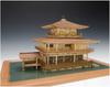 Woody Joe Rokuonji Kinkaku Shiraki Wooden Model Assembly Kit 1/75