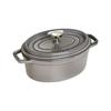 STAUB 405002360 - Овальный кокот - Ø 23 см - Графитовый серый
