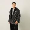New MLB MONOGRAM Collection New York Yankees FW24 Windproof Jackets & Coats Puffer Jacket Unisex Black 3AWJM0646-50BKS