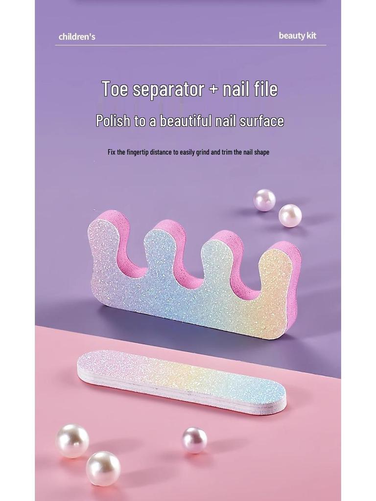 Набор детской косметики «Принцесса» для девочек: Набор для ролевых игр с помадой и лаком для ногтей