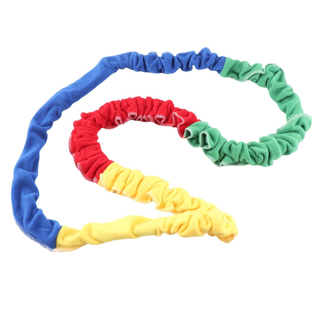 Outdoor Colourful Elastic Tension Rope Pulling Cord Kindergarten Sensory Integration Children Training Equipment