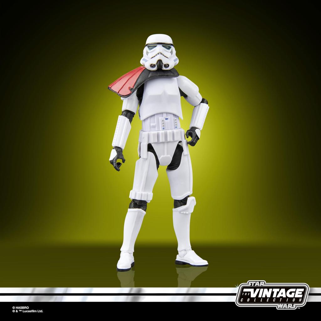 Hasbro Коллекция Звездные Войны Винтаж Штурмовик с Ракетной Установкой, Звездные Войны Джедай: Фигурка коллекционная 'Выживший' Премиум 9.5 см G0917, Оригинальная