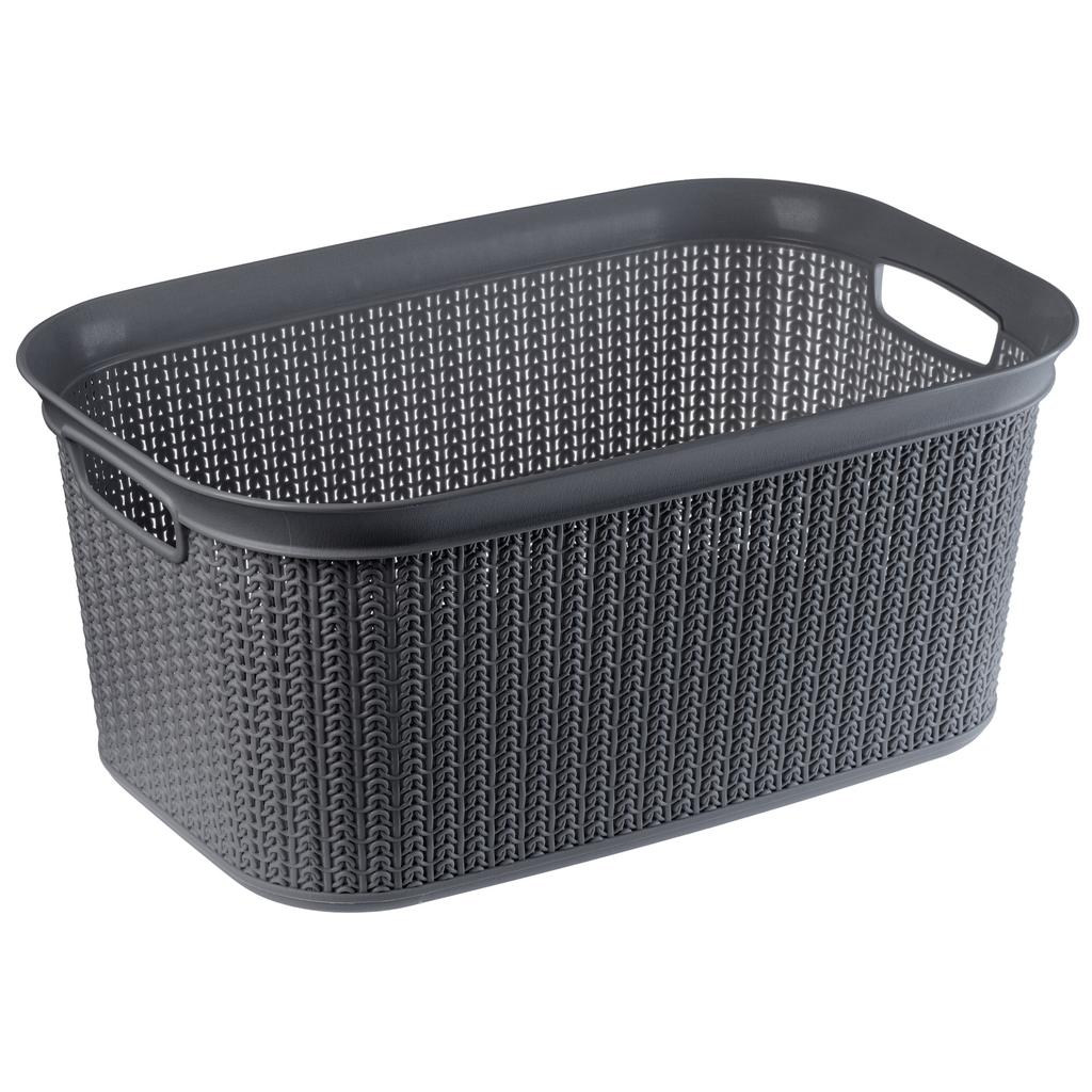 KADAX Kosz Na Bieliznę Pranie Pudełko Pojemnik 27L