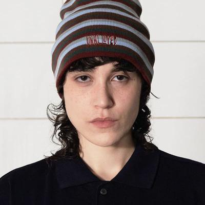 ШАПКА БИНИ С ЛОГОТИПОМ UNALLOYED / КИРПИЧНЫЙ