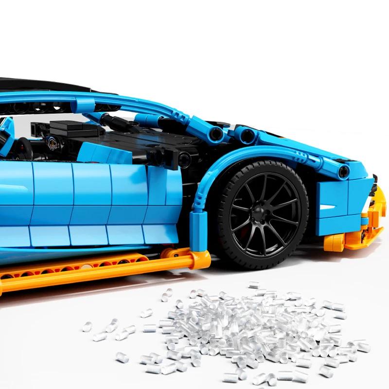 1261PCS Технический 1:14 супер спортивных машинок строительные блоки MOC City Speed Vehicle Соберите кирпичи игрушки для детей мальчиков без коробки
