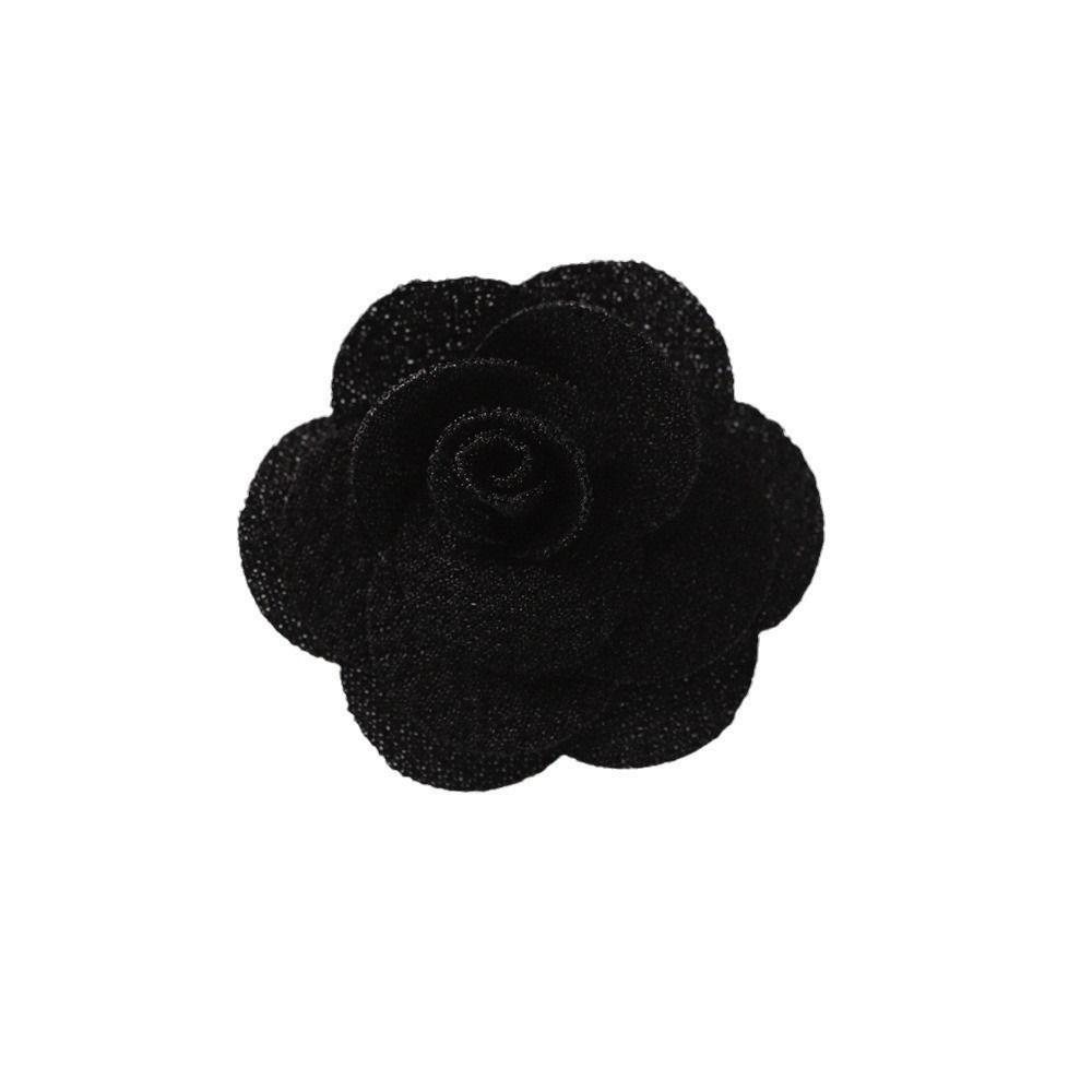 10 шт 40 мм сетка роза цветок сетчатая ткань заколки для волос новая аппликация для DIY одежда волосы шляпа обувь