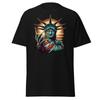 Unleash the Horror with Our Freddy Krueger Statue of Liberty T-Shirt