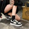 Women Fashion Sneakers  Spring Autumn Comfortable Platform Shoes Design Lace-up Breathable Platform Casual Board Shoe