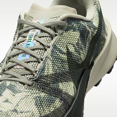 Men's Sneakers Nike ReactX Terra Kiger 10 Running Shoes Unisex Low-top Black White Green