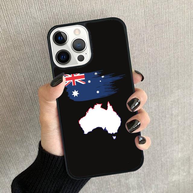 Australian Flag Phone Case For iPhone 17 Air 16 pro max 15 14 plus 12 13 Soft Bumper Shell Cover coque