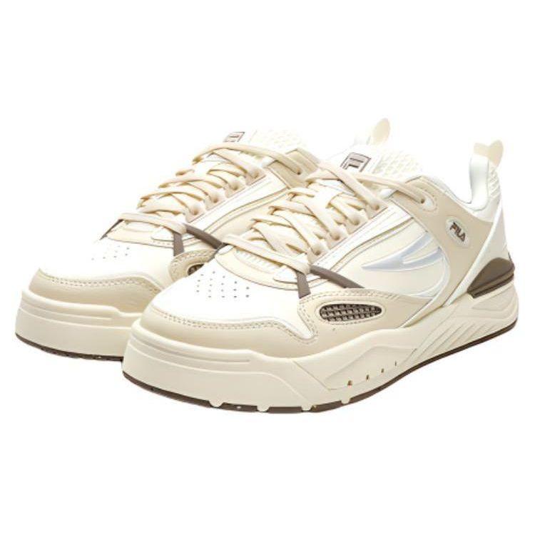 Fila Ткань Slam Синтетическая кожа Удобные Модные Амортизирующие Износостойкие Поддержка Низкий верх Повседневная обувь Женская Повседневная обувь F12W341208FDA