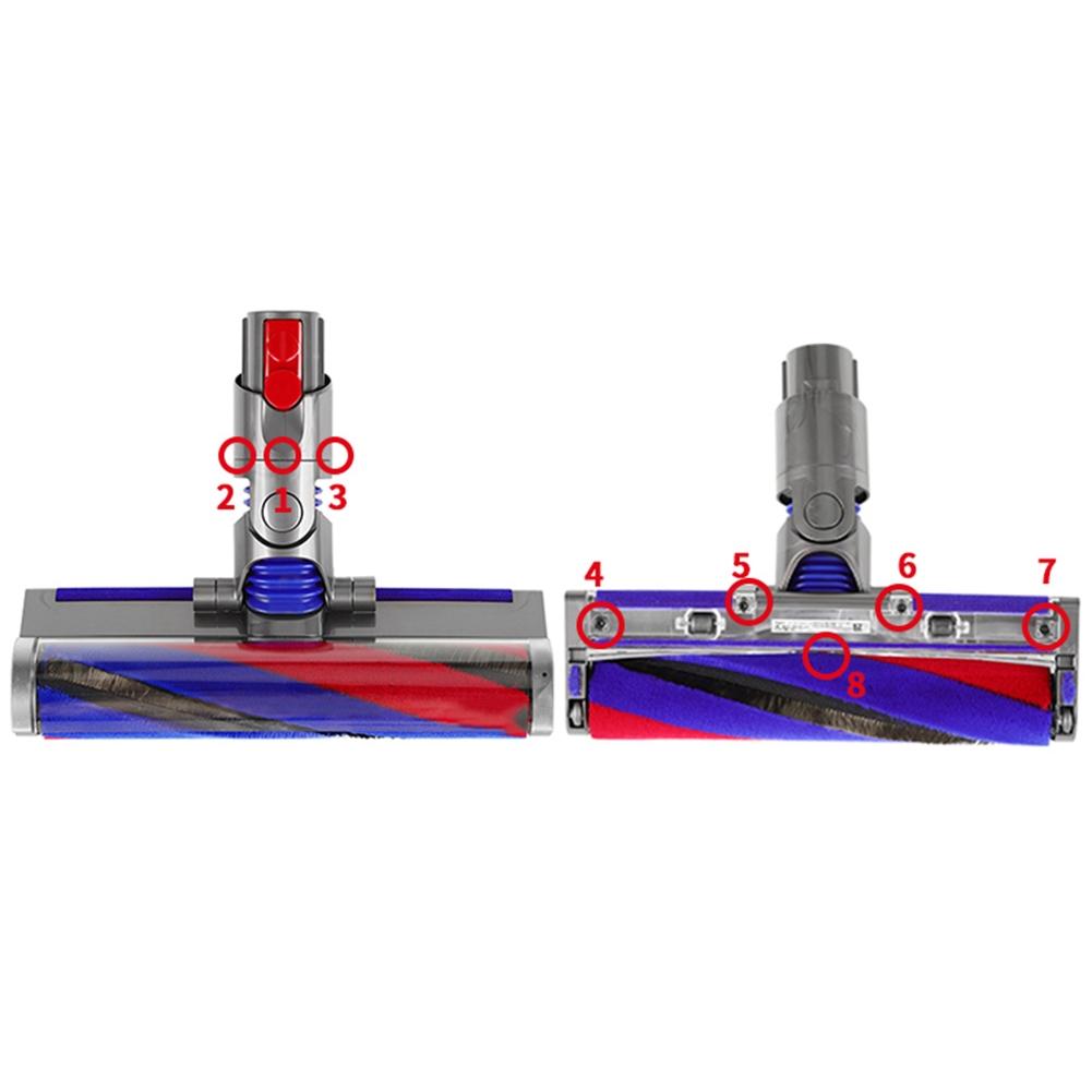 Blue House Roller Suction Hose Household Cleaning Tool Practical