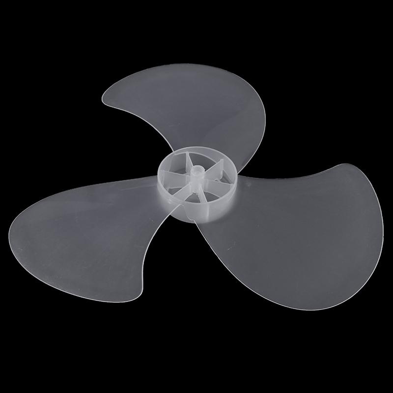 14-дюймовая 3-лепестковая пластиковая лопасть вентилятора для бытового электровентилятора, стоящая на пьедестале, настольная лопасть вентилятора с крышкой из гайки