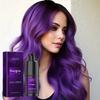 Red + Purple Iridescent Hair Shampoo - Gentle Formula, Non-Damaging To Hair, Moisturizing and Smoothing, Suitable for Sensitive Scalp