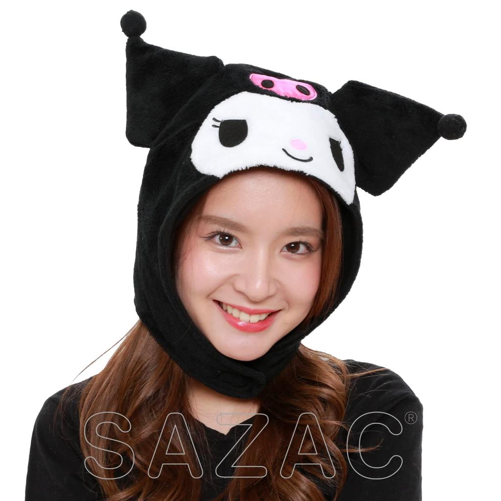 SAZAC Kigurumi Cap Sanrio Kuromi