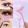 1PCS Silicone Eyeliner Stencils Wing Tips Lipstick Wearing Aid Face Cream Mask Applicator Makeup Tool Resusable
