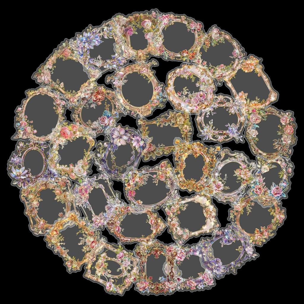 30-90 листов высококачественной серии «Сказка», прозрачная ПЭТ-лазерная наклейка для холодной утюжки, сделай сам, ручной аккаунт