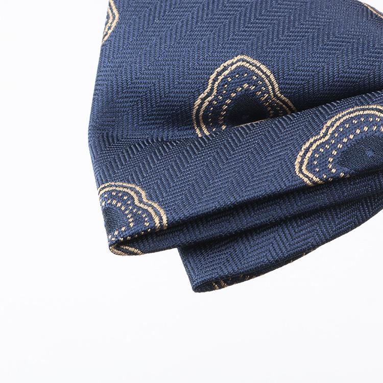 Деловой галстук-бабочка Мужская рубашка Костюм Джентльмен Узор Высококлассный Свадебный Ведущий Банкетный Бант