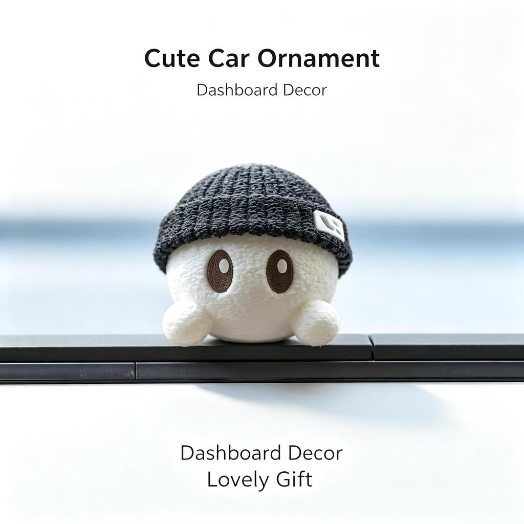 Universal Magnetic 3D Mini Figure Ornament Auto Interior Decor