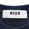 MSGM Short Sleeve T-shirt XS Navy Men's Used