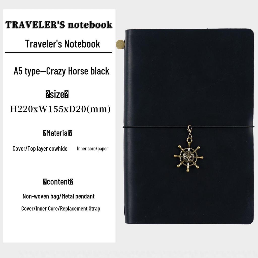 Дневник путешествий по Теннесси: Блокнот ручной работы из винтажной коровьей кожи