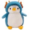 Cute Penguin Plush Toy In Christmas Outfit
