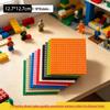 MOC 16x16 Базовая пластина из строительных блоков с мелкими деталями для детского раннего развития и сборки
